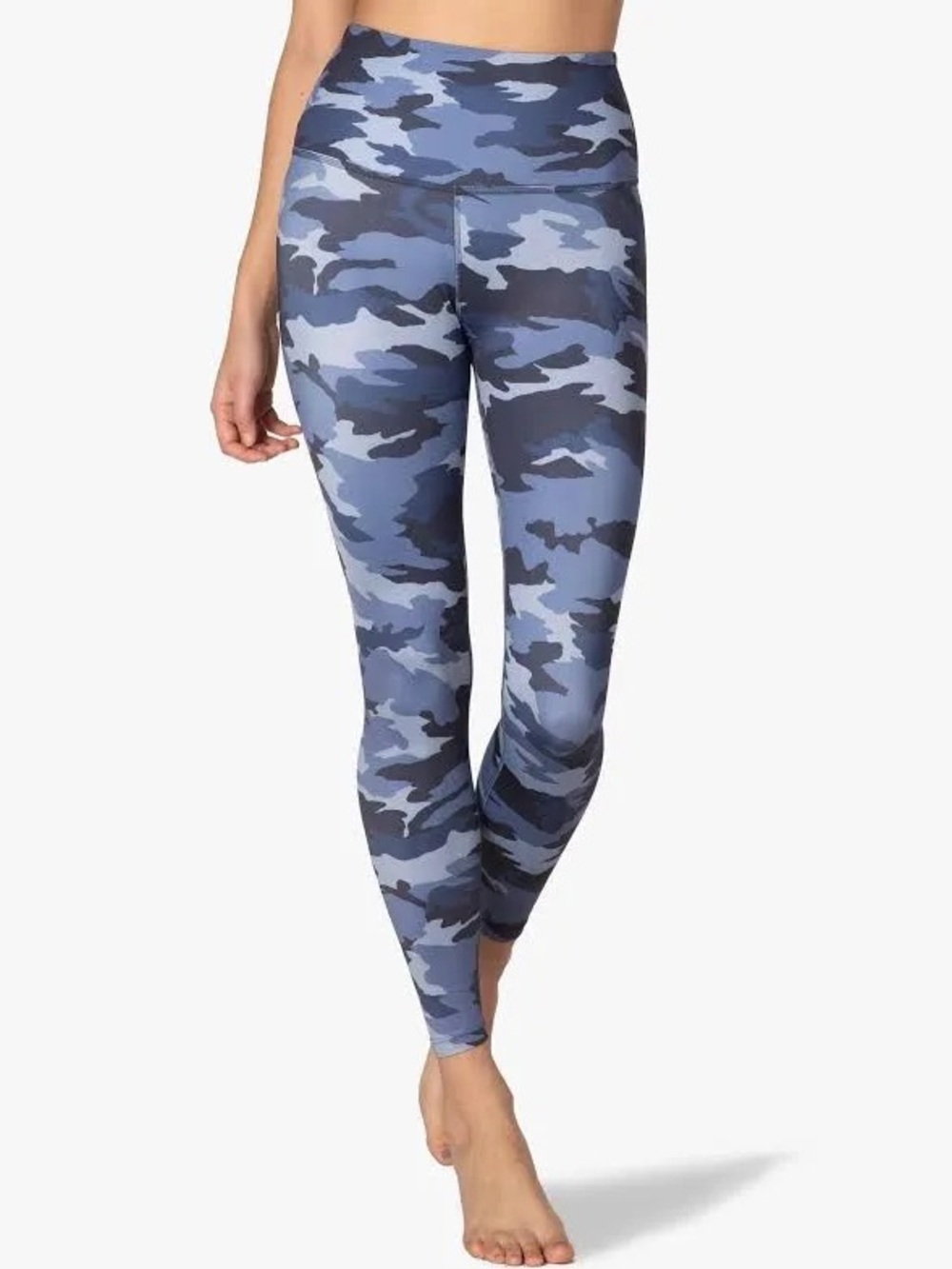 Beyond Yoga Navy & Slate Camo High-Waist Leggings Bruce’s